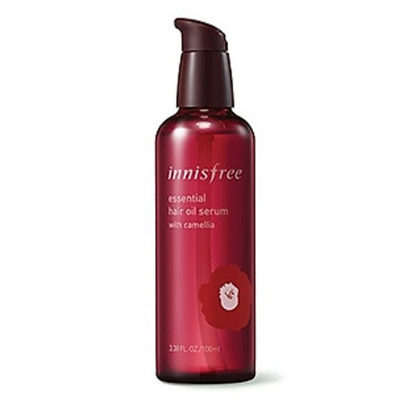 Tinh dầu dưỡng tóc chiết xuất hoa trà Innisfree Essential Hair Oil Serum With Camellia 100ml