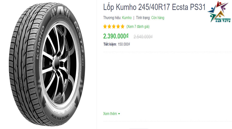 gia-lop-kumho-245-40r17-ecsta-ps31